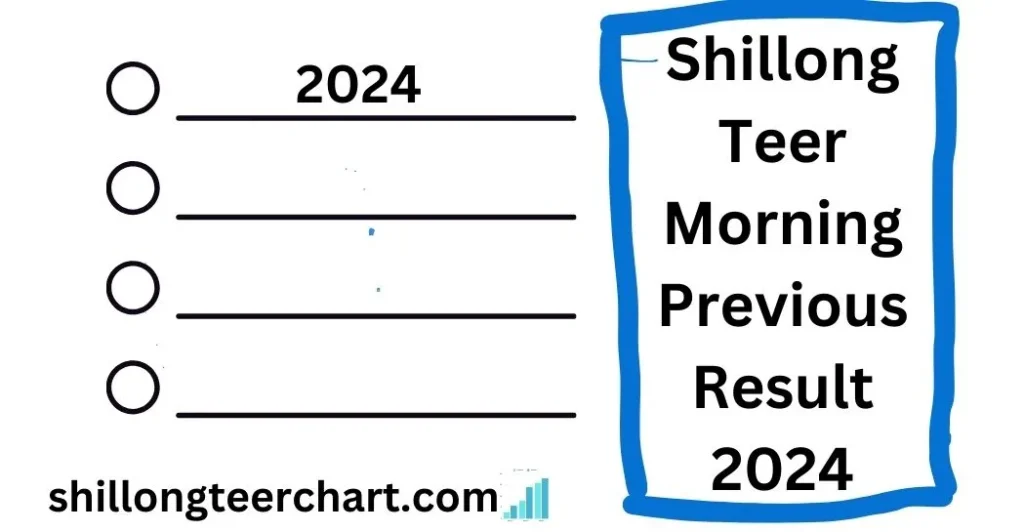 Shillong Teer Morning Previous Result